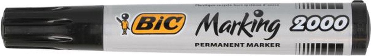 Bic Filzstift 2000 Ecolutions rund groß schwarz