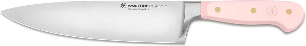 Wüsthof - Kochmesser in klassischer Farbe, 20 cm, rosa, Himalaya-Salz