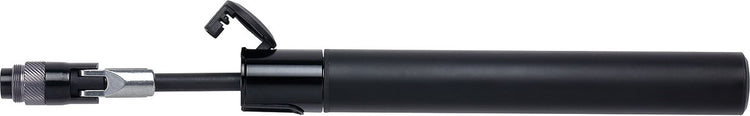 BBB Cycling Highroad Minipumpe – kompakte Fahrradpumpe – passend für alle Tubeless-Ventile – Schwarz – BMP-121