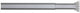 Dichtungsfäle Dichtungsfeuchen-Duschvorhangstange Teleskop 155-255 cm Mataluminium