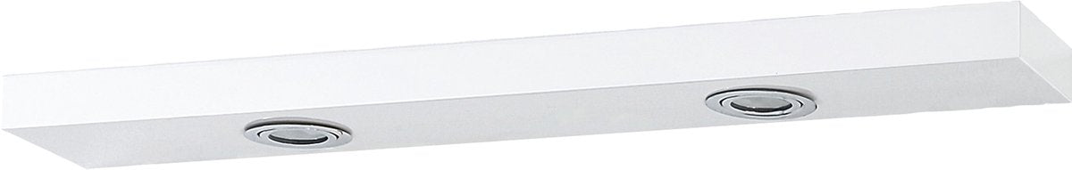 Differenz Voute 70x2x20cm mit Spiegel MDF weiß
