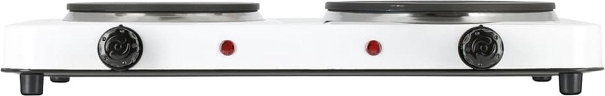 Mestic Kochfeld mkt-200 – 2 Brenner – 2500 W – weiß