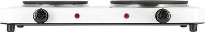 Mestic Kochfeld mkt-200 – 2 Brenner – 2500 W – weiß