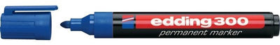 Edding 300 Marker, Liniendicke 1,5-3 mm, blau, 1 Stück