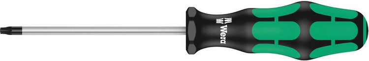 Wera 367 Torx® Bo-Schraubendreher mit Bohrung, Tx 20 x 100 mm – 1 Stück – 05138262001