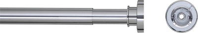 Dichtungsfäle Dichtungsfeuchen-Duschvorhangstange Teleskop 125-220 cm Chromfarben