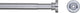 Dichtungsfäle Dichtungsfeuchen-Duschvorhangstange Teleskop 125-220 cm Chromfarben