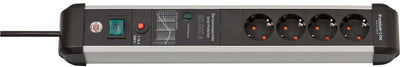 Brennerstuhl premium-protect-line 60.000a Steckdosenleiste mit Überspannungsschutz 4-fach 3m h05vv-f 3g1,5