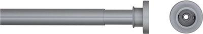 Dichtungsfäle Dichtungsfeule Duschvorhangstange Teleskop 80-130 cm Schwarz