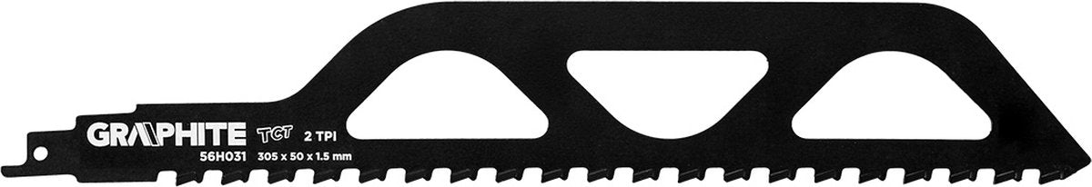 Graphite 56h031 Säbelsägeblatt 305x50x1,5, 2tpi, 1Stk