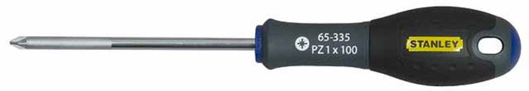 Stanley Handwerkzeuge Fatmax Schraubendreher Pozidriv PZ1 x 100 mm – 0–65–335