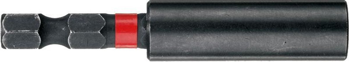 Milwaukee Zubehör Shockwave magnetischer Bithalter mit ¼-Sechskant-Aufnahme, 60 mm – 4932352406