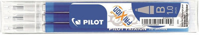 Pilot Kugelschreibermine Frixion Ball Clicker, grün, Karton à 3 Stück 12 Stück