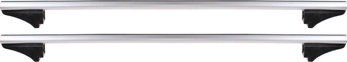 Dachregal Set Fly Bar 100 kg 124 cm Aluminium Silber