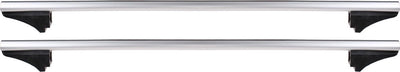 Dachregal Set Fly Bar 100 kg 124 cm Aluminium Silber