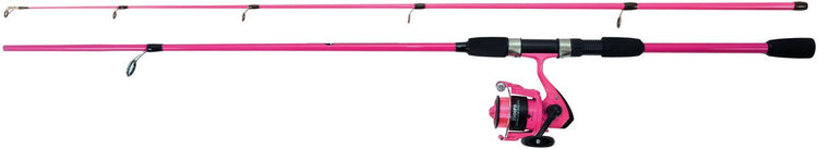 Albatros - Spinn-Combo-Set Pink - Spinnrutenrolle - 210cm - Pink - inklusive Nylonschnur