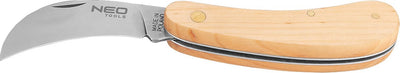 Neo 63-016 Mechanikermesser 180mm Holzgriff Edelstahl