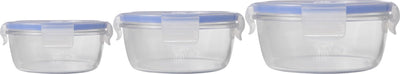 Luminarc Pure Box Active Ratio Behälter – Glas – rund – Set-3