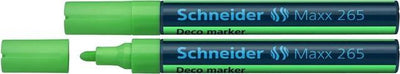 Schneider Schreibgeräte Schneider Kreidemarker – Maxx 265 – grün – 2 Stück – Kreidemarker – S-126511-2