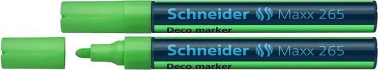 Schneider Schreibgeräte Schneider Kreidemarker – Maxx 265 – grün – 2 Stück – Kreidemarker – S-126511-2