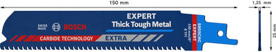Bosch 3x Expert Thick Strong Metal S 955 CHC Säbelsägeblatt - 260...