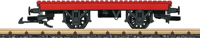 LGB Eisenbahnwaggon zum Aufstecken im Maßstab 1:26, G 26 x 4,5 cm, rot