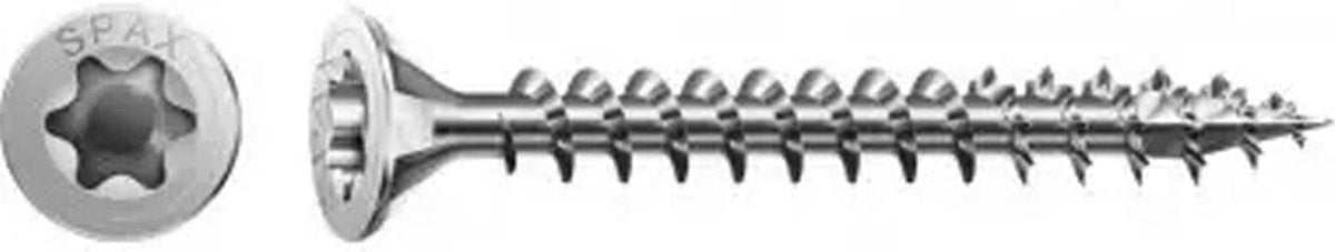 Spax Torx Holzschraube Flachkopf - 4,0x30mm - T10 - 25 Stück