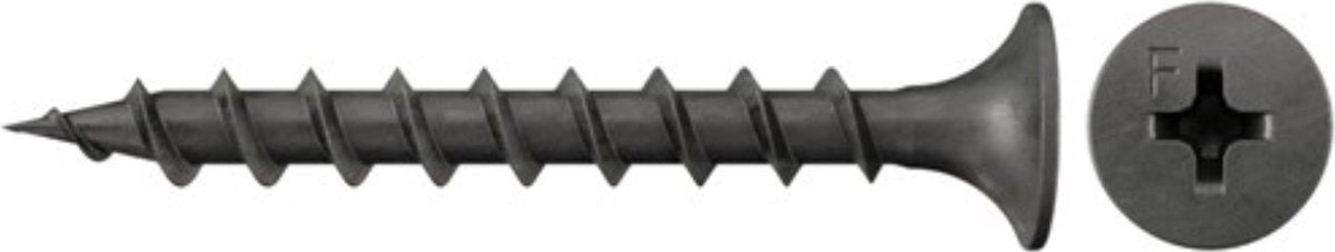 Fischer Gipskartonschraube - 3,5x45 mm, Kreuzschlitzantrieb, grob
