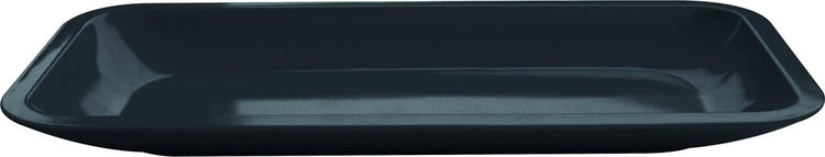 Zak!designs Seaside – rechteckiger Teller 31,5 x 15,5 cm – schwarz