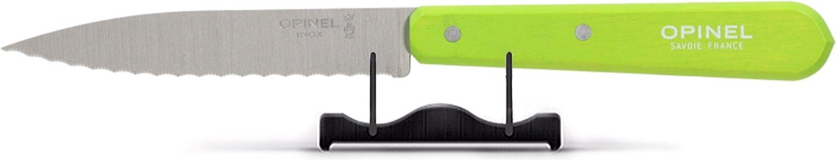 Opinel - Wellenschliffmesser Nr. 113 grün 10 cm