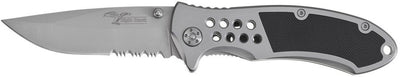 Homey's Homeij Nighthawk Taschenmesser – 20 cm – Wellenschliff – G10