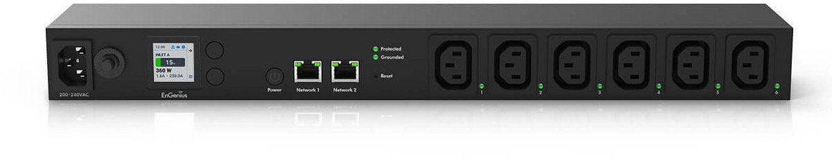 Engenius ecp106-int Energieverteilung 6 AC-Ausgänge 1h schwarz