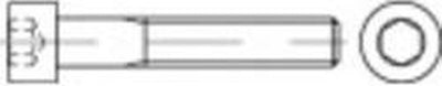 Toolcraft 114516 Zylinderschrauben M3 12 mm Innensechskant (Inbus) DIN 912 Stahl 100 Stück(e)
