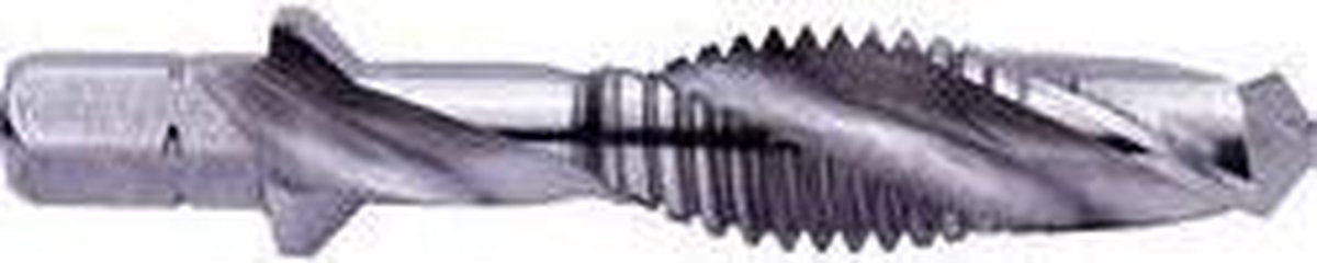 Exact 05904 Kombi-Gewindebohrer metrisch M6 1 mm rechtsschneidend DIN 3126 HSS 1 Stück(e)