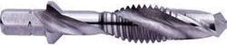 Exact 05904 Kombi-Gewindebohrer metrisch M6 1 mm rechtsschneidend DIN 3126 HSS 1 Stück(e)