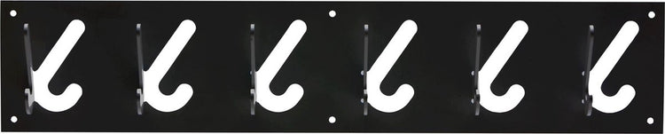 Gispen 1x6 - Garderobenständer - Schwarz - 60 cm breit