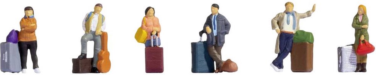 Noch 36217 n Reisende Figuren Fertigmodell