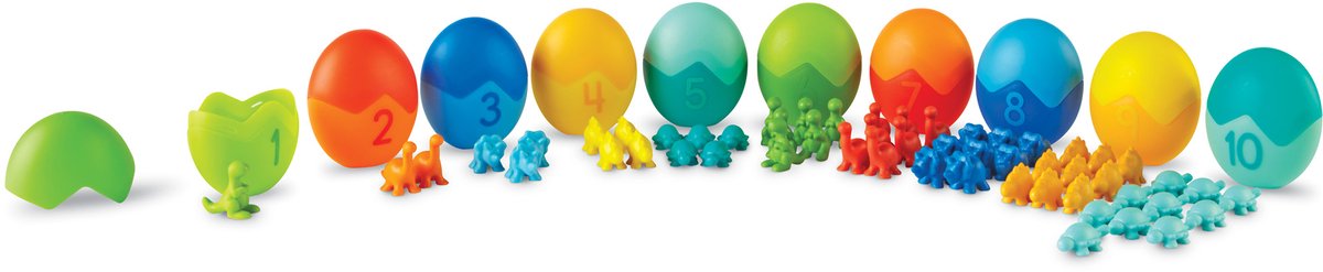 Lernressourcen: Mathe-Aktivitätsset „Dino-Sortierer zählen“ – 1+