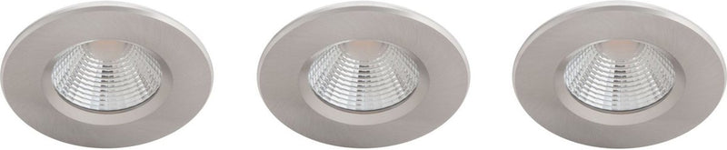 Philips LED Philips Dive Badezimmer-Einbaustrahler – 3-flammig – Nickel