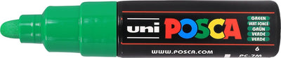 Uni Posca Farbmarker 7 m dunkelgrün – konische Spitze