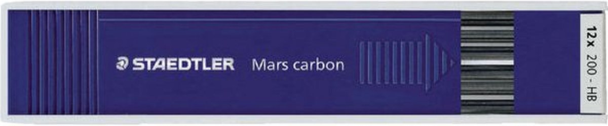 Staedtler Bleistiftmine Mars Carbon 2mm HB | 12 Stück