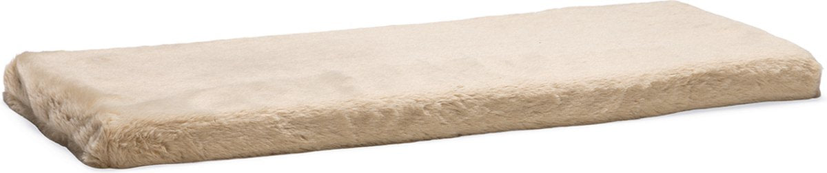 Beeztees moza - Fensterbank matt - Plüsch - Beige - 65x27x3 cm