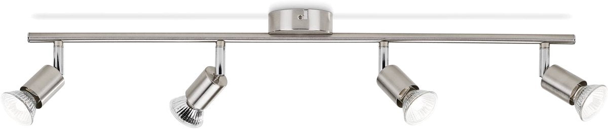 Philips LED Philips Limali Aufbaustrahler – 4-flammig – Nickel