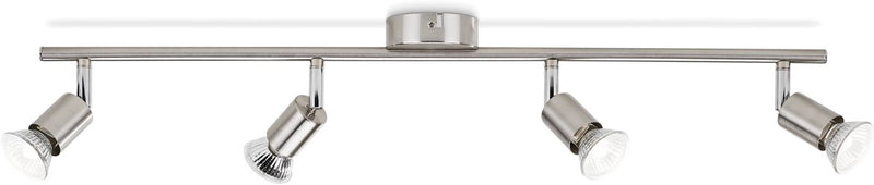 Philips LED Philips Limali Aufbaustrahler – 4-flammig – Nickel