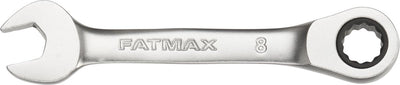 Stanley – Fatmax Stubby-Maulschlüssel mit Ratsche 8 mm – Maulschlüssel – Schraubenschlüssel – 1 Stück