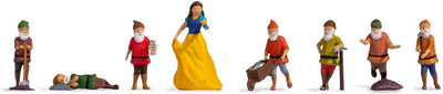 Noch 15803 h0 Schneewittchen und die sieben Zwerge Figuren bemalt