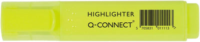 Q-Connect Textmarker, gelb 10 Stück