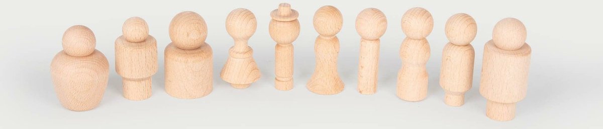 Tickit® Gemeinschaftsfiguren aus Holz