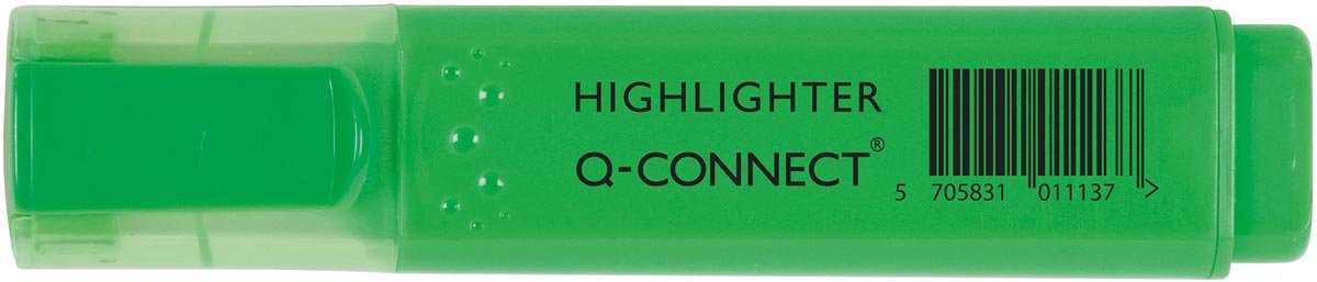 Q-Connect Textmarker, grün 10 Stück