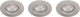 Philips LED Philips Dive Badezimmer-Einbaustrahler – 3-flammig – Nickel